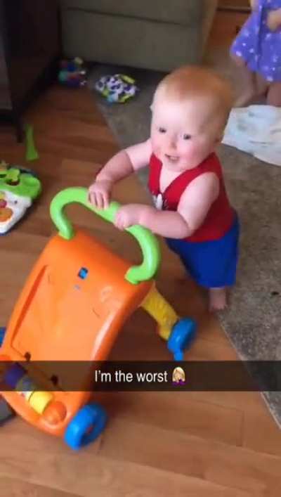 Baby was ok, I promise!