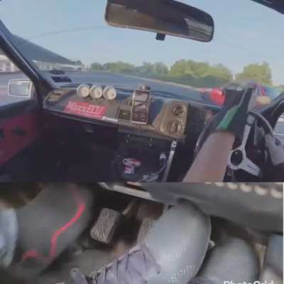 Drifting adds spice.