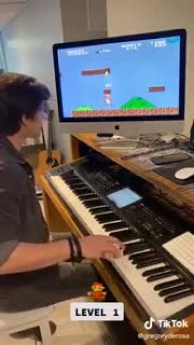 *Super Mario level 1*