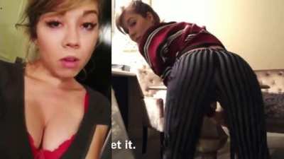 Jennette McCurdy showing off her her tits and ass