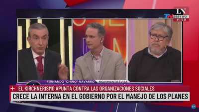 Nelson se las canta en la cara al Chino Navarro