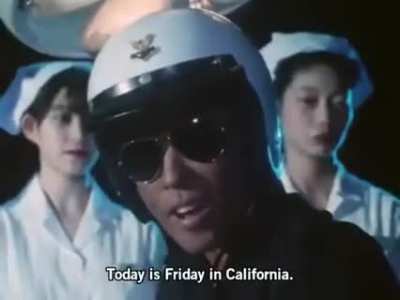 it is friday in california.