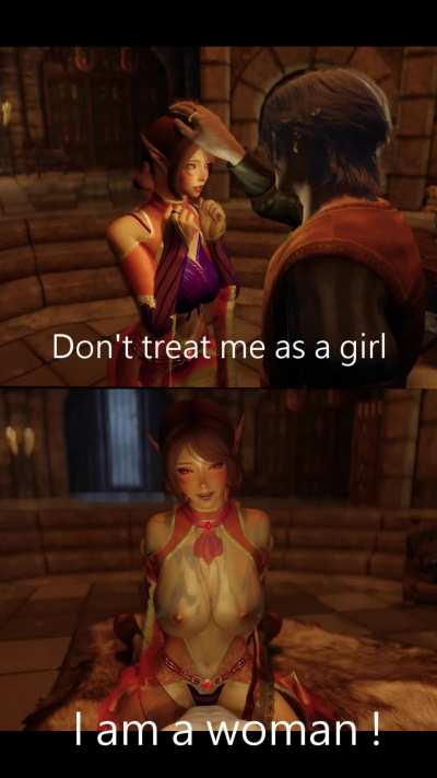 《Three Rose of Skyrim》 Chapter 31：兩片<wbr>結合持、驚<wbr>現古代時