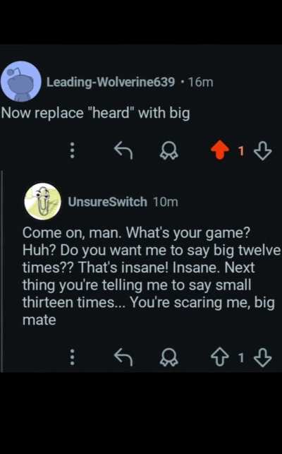 Nor replace it...
