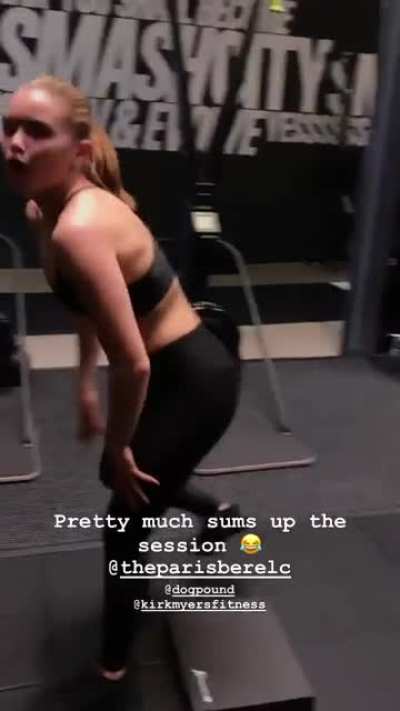 Working hard