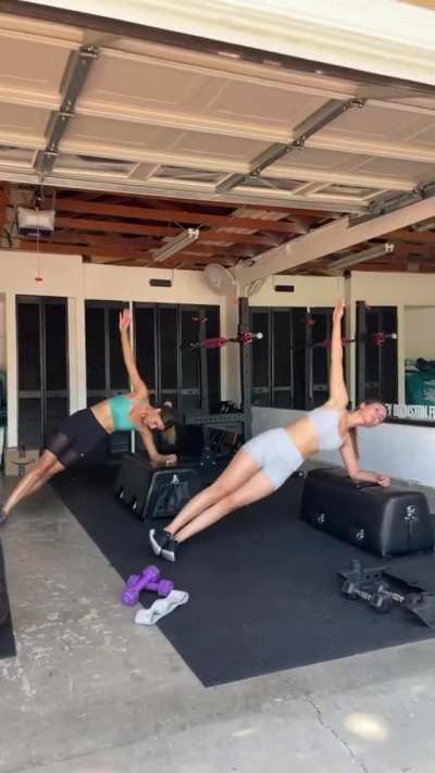 workout buddies