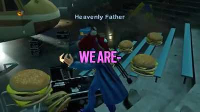 Jotaro Kujo fights hamburgers and a jacked Roblox with a gnome while carrying Among Us! (Not clickbait) (sponsored by raid shadow legends)