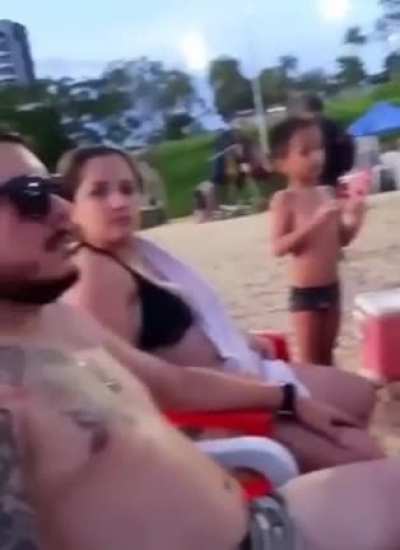 Those sunglasses saved him