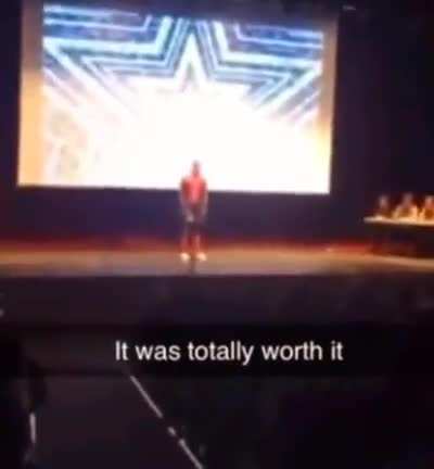 You just know the crowd went mad after this...