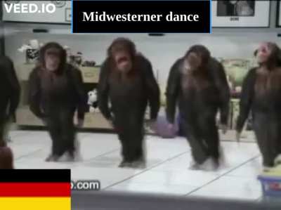 Average dance in the Midwest