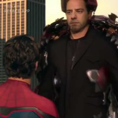 Cal as iron man