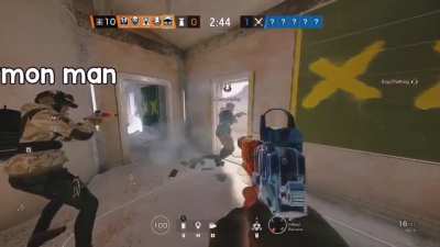 When you meet MeatyMarley in Siege!
