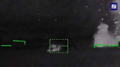 RU pov: KA-52 destroyed two armoured vehicles in the south-donetsk direction. 