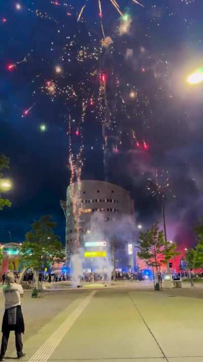 Merkur Arena Feuerwerk