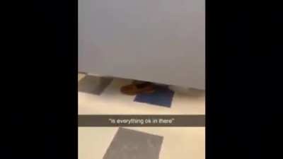 Mans just shat out his spinal cord