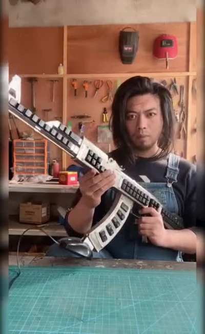 AK-47 Keyboard — It Ain't Stupid If It Works