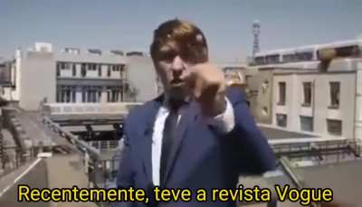 Não sei quem é esse cara, mas gostei do que ele fala