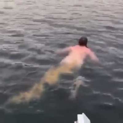 When you need that NOS boost while swimming.