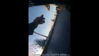 Using a taser near a petrol pump. (full story in comments)