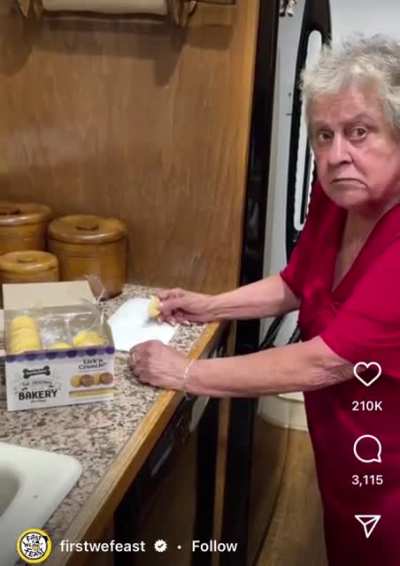 Granny what are you doing?