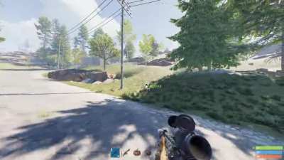 Was protecting my teammate after he crashed and…………