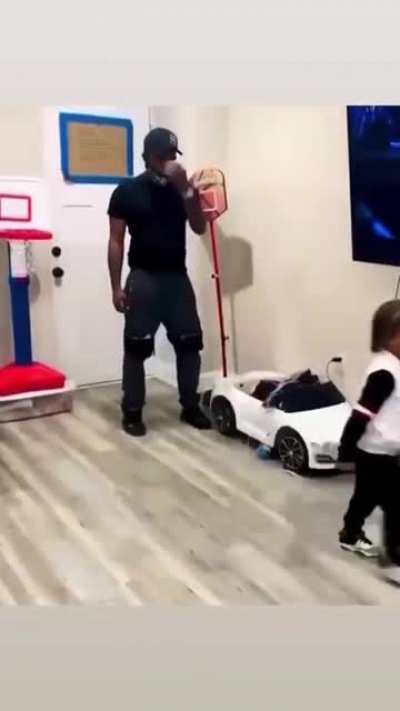 To block another shot