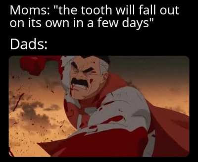 Oops, wrong tooth