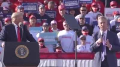 Nigel Farage “One Of The Most Powerful Men In Europe” Speech UNEDITED Donald Trump Rally