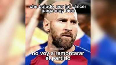 Noooooo messi 😭