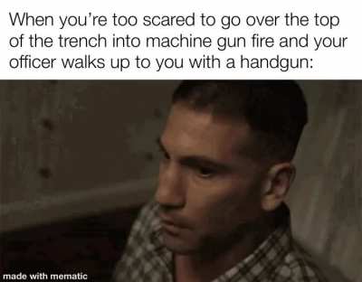 I’m sorry lad…