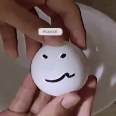 Put the egg down!