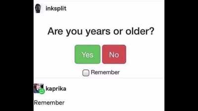 remember
