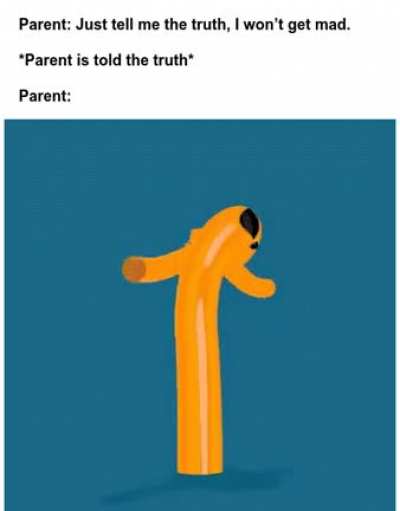 So that was a f***ing lie