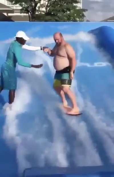 A man who challenges the water board for the first time