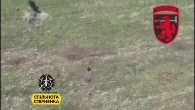 Drone was one moment too late in killing Russian soldier 