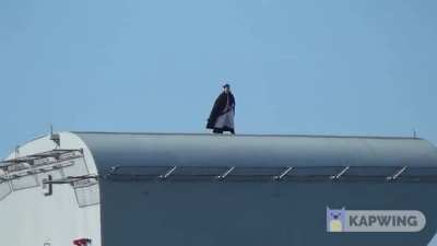 he comes