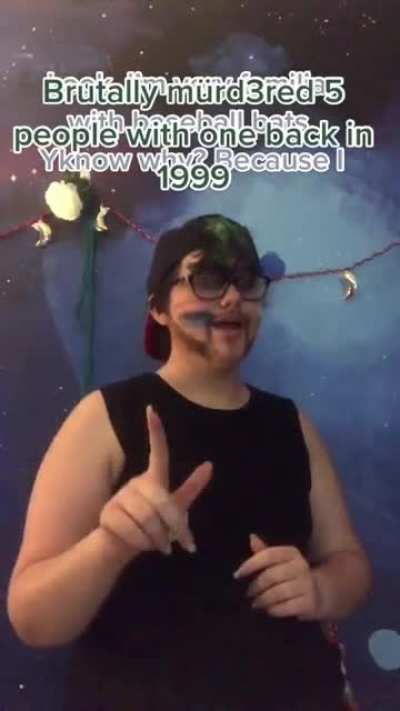 jacksepticeye cosplay with drawn on beard