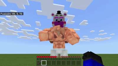 Eu sei que o Renan não vai mostrar pq é fnaf mesmo que seja no Minecraft mas eu tenho que mostrar isso é muito bom (créditos ao Danny Fox)