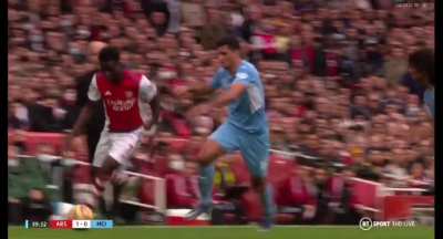 40 minutes in. 0-1. 2 vs 1 in defensive half. Tackle through ankle directly from behind. How many more boxes need to be ticked before it's a conventional yellow?