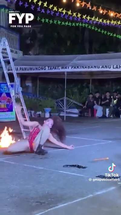 Act gone wrong