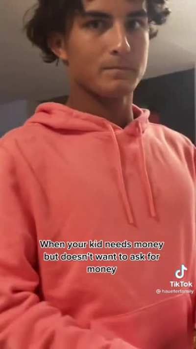 When your kid hits you up for cash