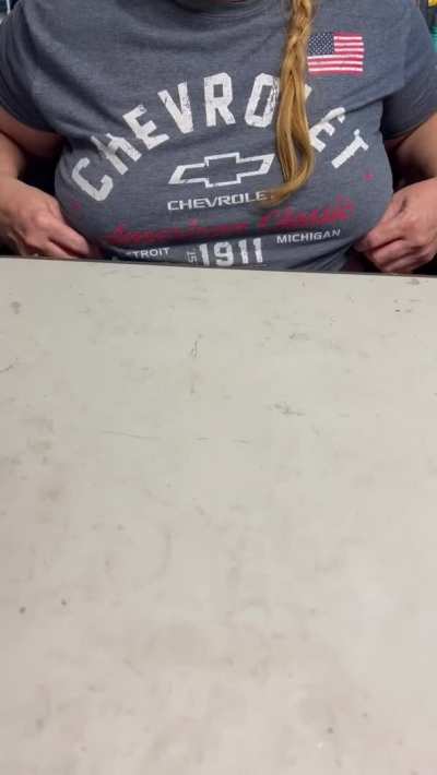 Happy 4th of July. Hope you like my titty drop. (55f)