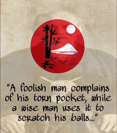 Be a wise man
