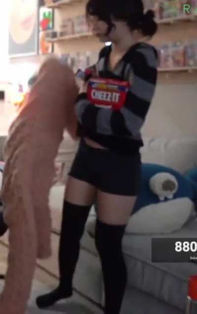Emi in shorts