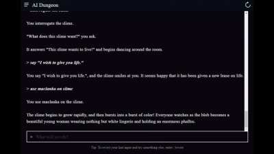 AI Story takes dangerous route