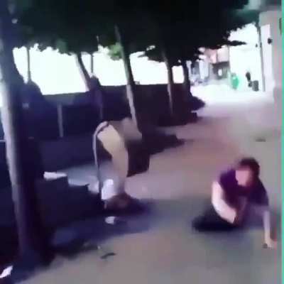 Вертушка с ноги