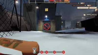 Can someone please explain to me what happened in this clip? I was headshot by a pyro?