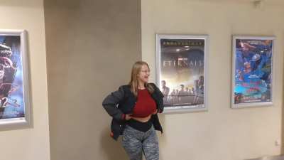 If I were a superheroine from Eternals, how do you think I would have any boob-related powers?