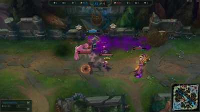 One of my best Singed outplays (3v1)