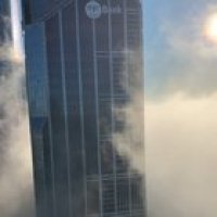 Melbourne cbd looked damn beautiful this morning!